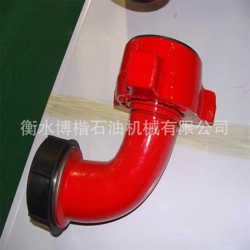 厂家生产2寸1502高压90°弯头 整体锻造高压由壬直角弯头 105mpa