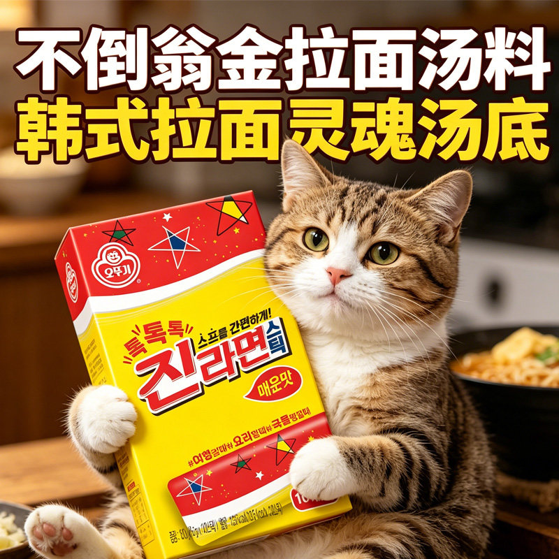 不倒翁金拉面辣味调味料龙虾调料
