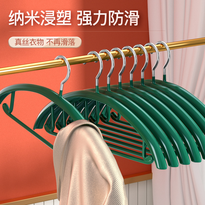 宽肩晾衣架家用防肩角晒衣架子衣撑子防滑无痕不起包衣服架衣挂钩