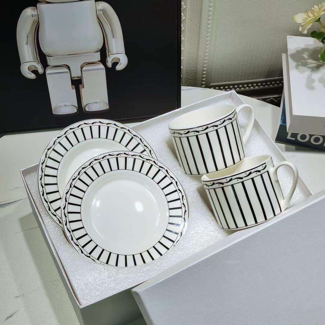 迪家新品简约奢华现代骨瓷咖啡具咖啡杯英式下午茶家用送品