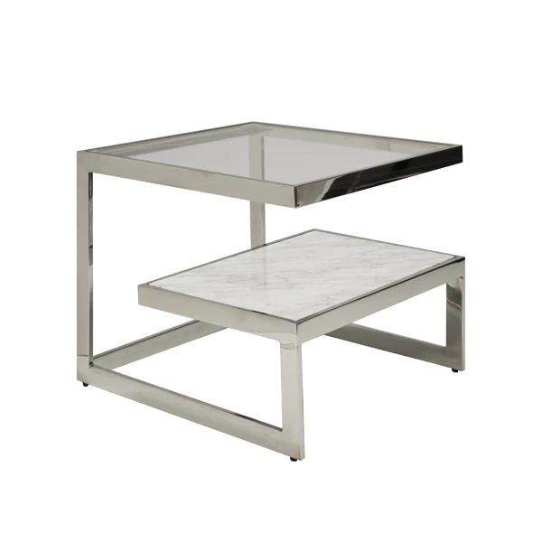 美式轻奢不锈钢大理石双层角几/边几/软装设计别墅样板房美式家具,鲜花速递/花卉仿真/绿植园艺,割草机/草坪机,淘宝优惠券,粉丝福利购,淘宝优惠卷