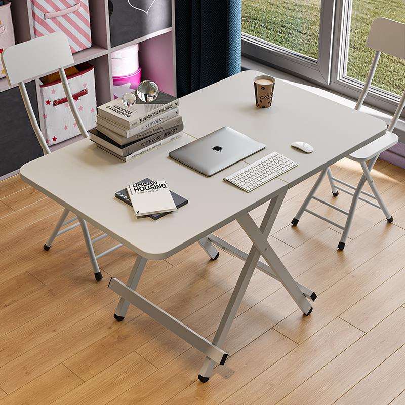 家用简易折叠餐桌小桌子便携式长方形桌子出租房吃饭矮桌子户