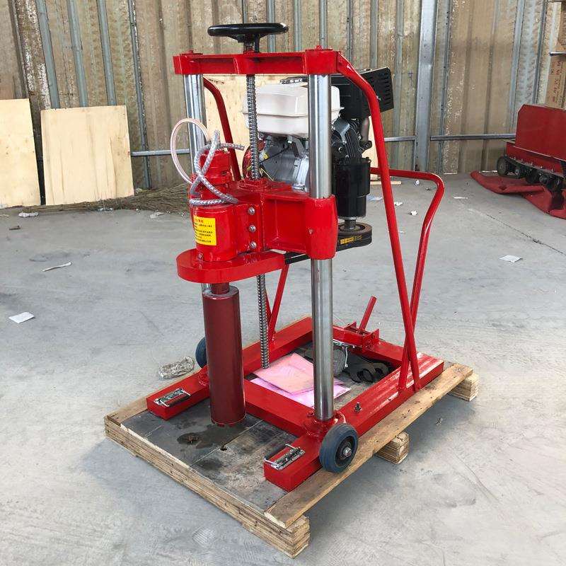 混凝土钻孔取芯机 公路钻孔取芯机 轻便马路钻孔取芯机