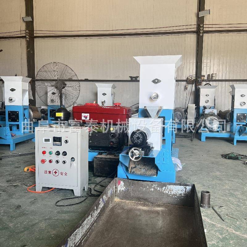 水产漂浮饲料膨化设备狗粮猫粮宠物饲料膨化机海参鲍鱼饲料机