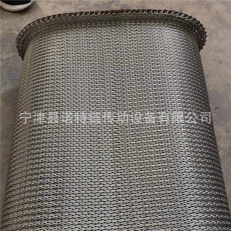 厂家直供14耐高温网带钎焊炉金属网带不锈钢人字形网带输送线