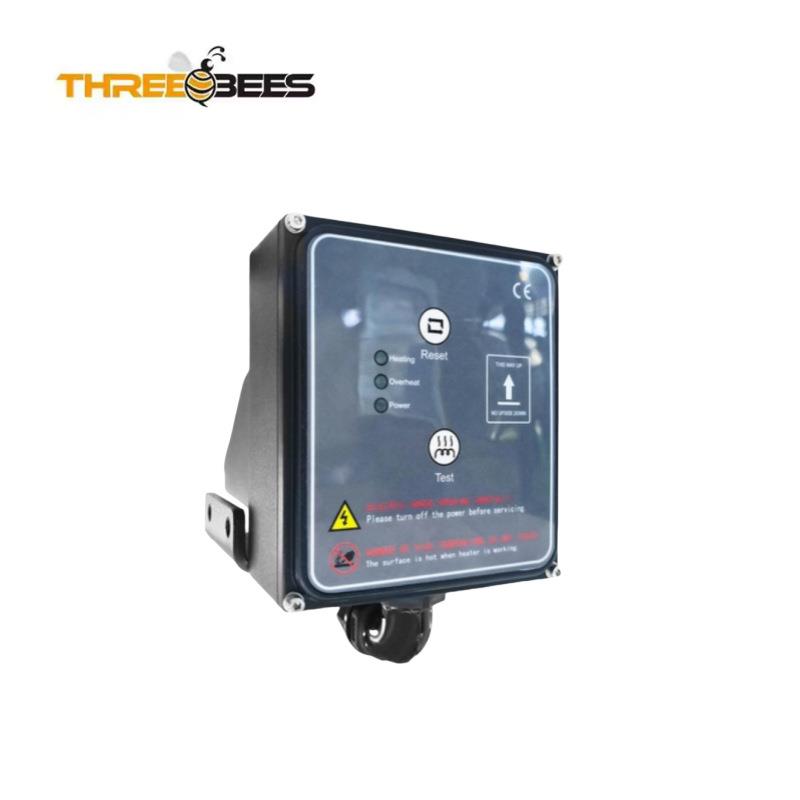 FTWH200发动机自循环水套加热器恒温带水泵防冻预热器FTWH100