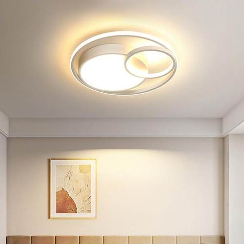 卧室灯LED吸顶灯现代简约客厅灯网红创意餐厅阳台走廊灯儿童房灯