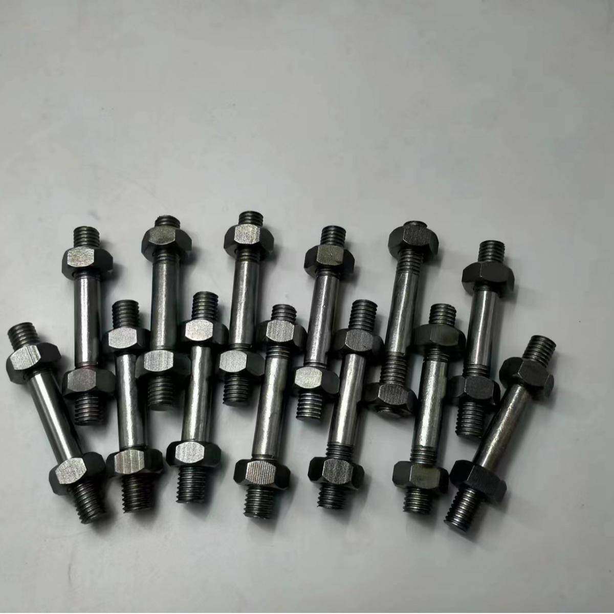 耐高温钼螺丝单晶真空炉专用M6钼螺杆高纯度加工MO1钼螺栓紧固件