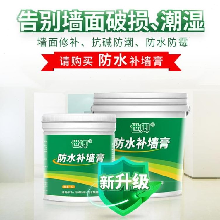 防霉子补粉墙漆腻子粉粉乳胶漆小桶墙室内泥皮平房贰墙面修补子上