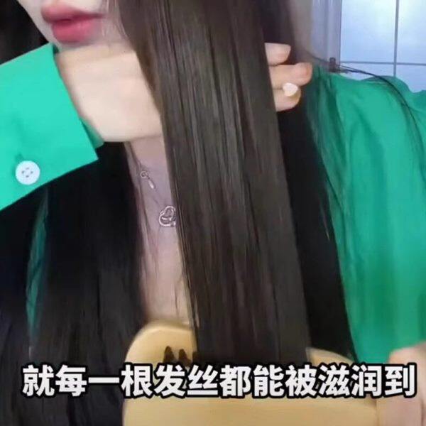 沙发毛躁说拜拜！猪鬃毛夹板梳子女家用造型蓬松卷发拉直发顺发梳