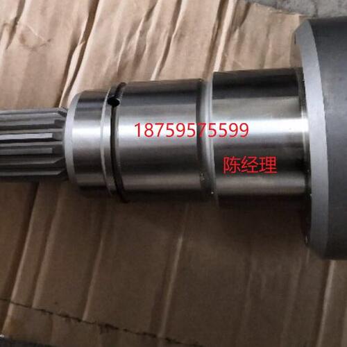 A6VM80EZ4/63W-VABO27B卡簧轴 总长166 18齿 力士乐柱塞配件