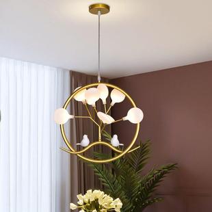 热销款 萤火虫餐厅吊灯简约创意饭厅灯家居浪漫设计师艺术灯