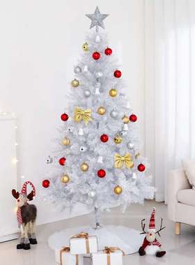 圣诞树套餐1.8m白色圣诞节场景装饰豪华家用商场摆件圣诞节装饰品