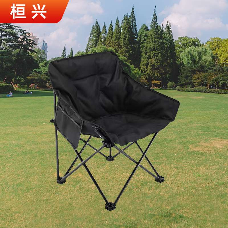 低背加棉月亮椅户外折叠椅便携折叠便携式休闲躺椅折叠凳舒适