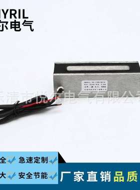 YR-F100/32/31长方形电磁铁 吸力88KG吸盘电磁铁 DC12V/24V电吸盘