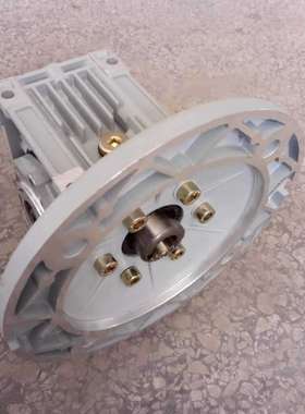 低背隙铝合金蜗轮减速机 WE040 RATIO10 WORM REDUCER