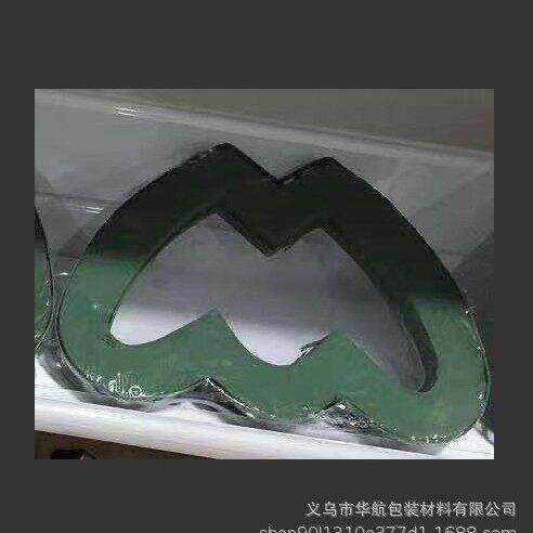 带泥双心环婚车装饰吸盘婚庆车头带泥花泥公司鲜花资喜庆婚礼