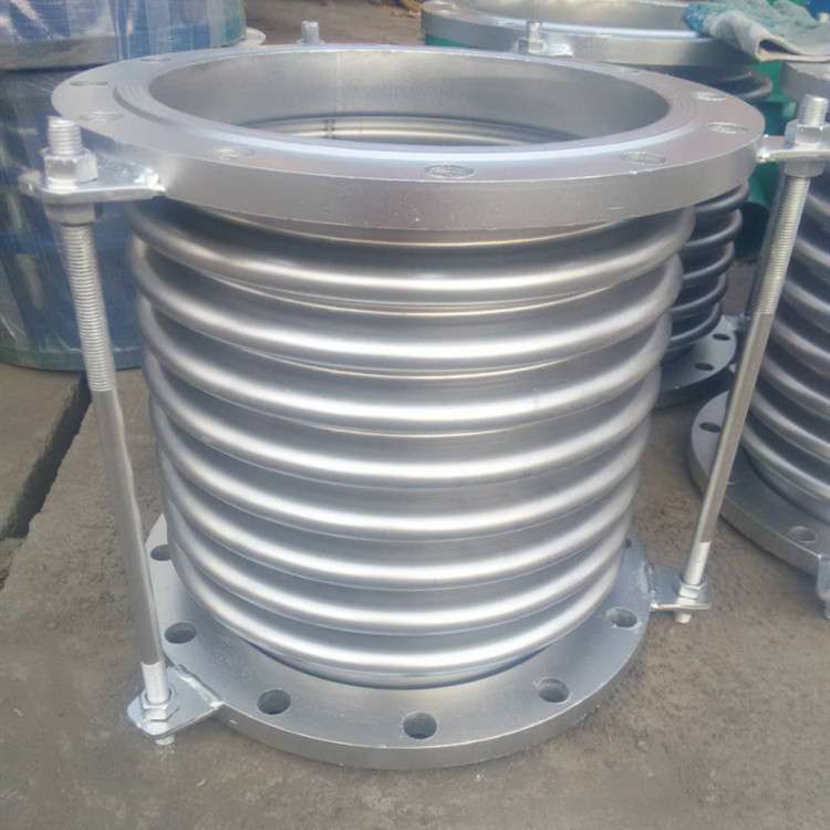 金属不锈钢波纹补偿器 小拉杆法兰式波纹管补偿器 304波纹管接头