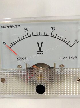 75指针85VV150 cDCV1v电压表v15 25010VV直 450 V 050V- 30 流 20