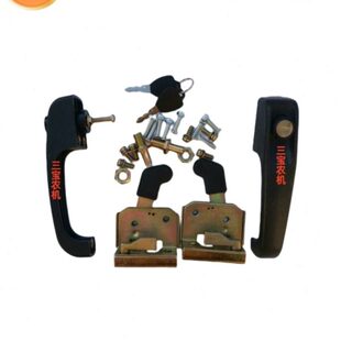 田雷沃锁体装载机豹车门福圆东方红拖拉机把手收割机工程车门锁欧