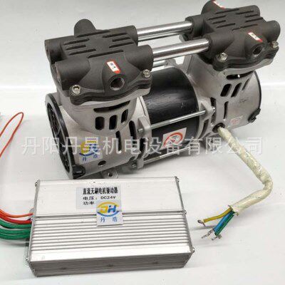 直流车载真空泵12V24V无油活塞静音抽气泵负压泵小型便携抽真空泵