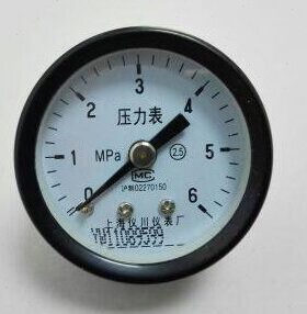 mmZ上海 压力表压力 向* 无40m1040仪径直 1MPa6轴级2.5 Y 边川