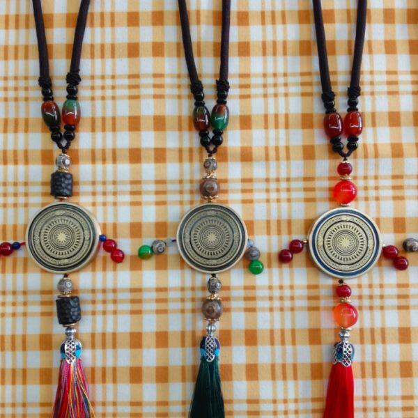 品款 壮族特色民间鼓长记念 送礼挂件短铜广西 品手工绳绳商务艺