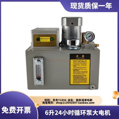 磨床6L齿轮泵数控设备导轨齿轮大电机连续润滑站220V循环稀油泵图片