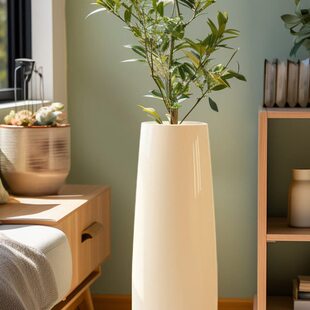 高特大号枝醉款 玻璃大号马高超落地花瓶高筒吊长木插花钟超大透明