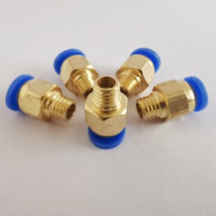 x1.5 10x1.25 DOXU公c制接头螺纹粗牙接4mm气线6气管m8x1.25