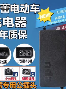 V484电动车充电器48V0新款V98V2V6VV7两专用奇蕾812010孔606V正品