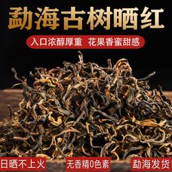 2025云南滇红勐海古树晒红茶500g头春普洱红茶越陈越香日晒不上火