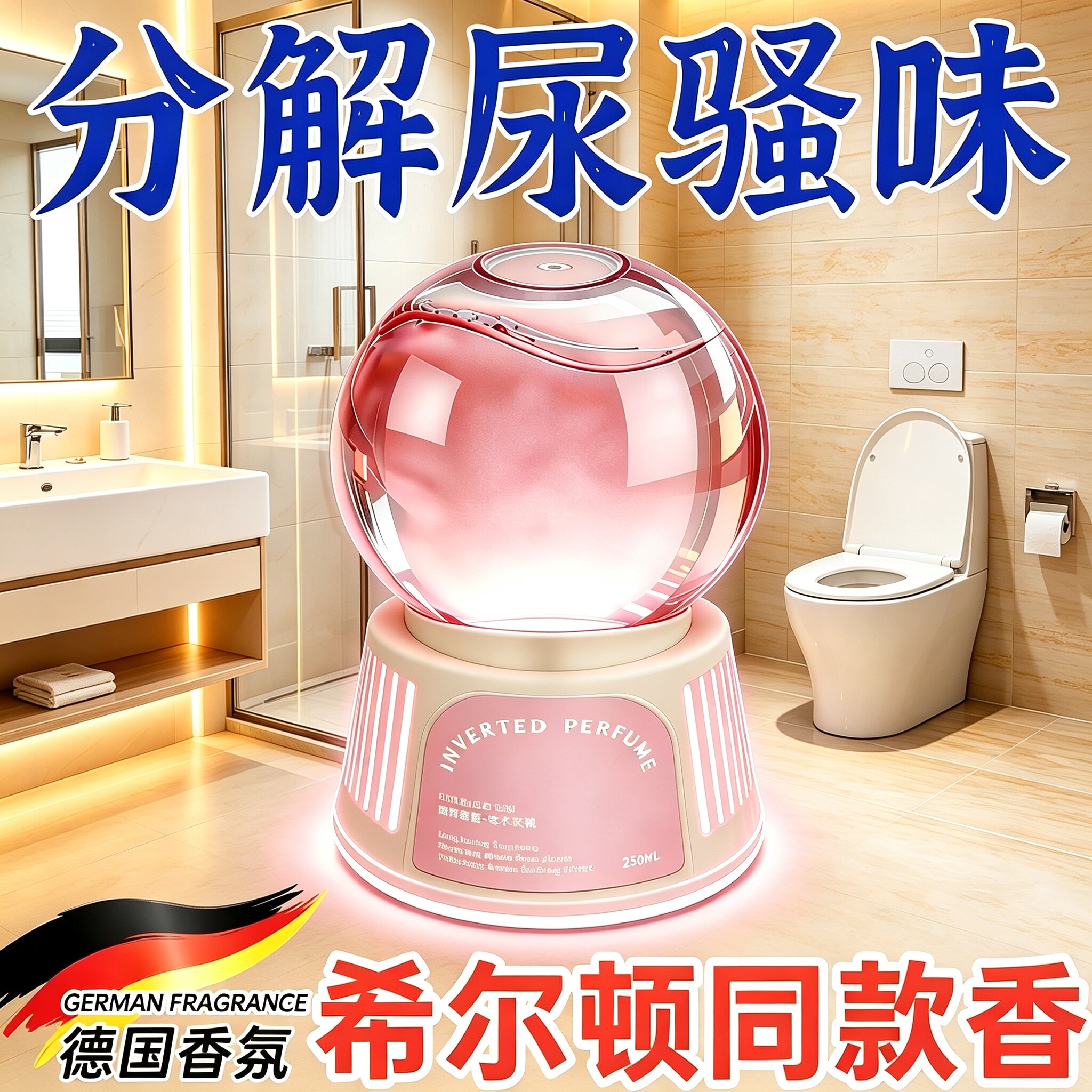 【德国专研】厕所香一年卫生间除臭神器去异味香薰持久留香神器
