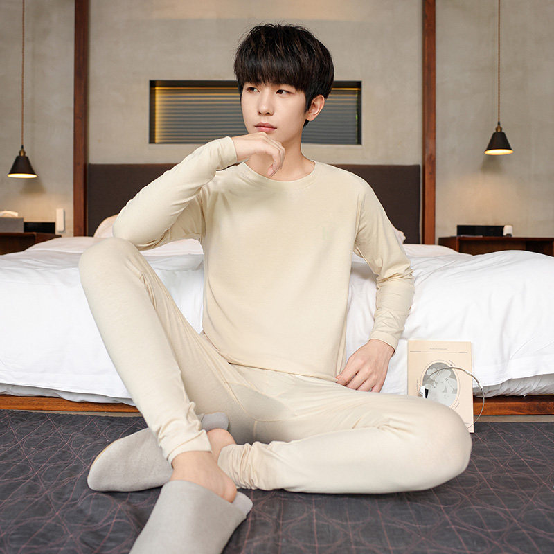 青少年男士秋衣秋裤套装纯棉线衣线裤打底棉毛衫大童学生保暖内衣,女士内衣/男士内衣/家居服,保暖套装,淘宝优惠券,粉丝福利购,淘宝优惠卷