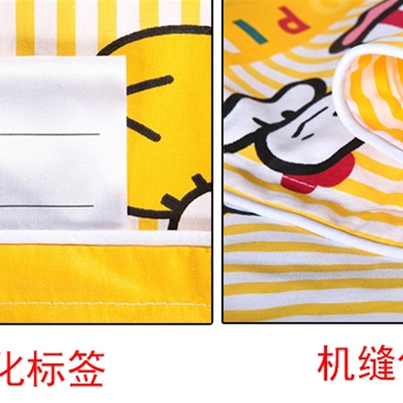 幼儿园被子三件套  含芯儿童纯棉床上用品六件套被子全棉午睡被褥