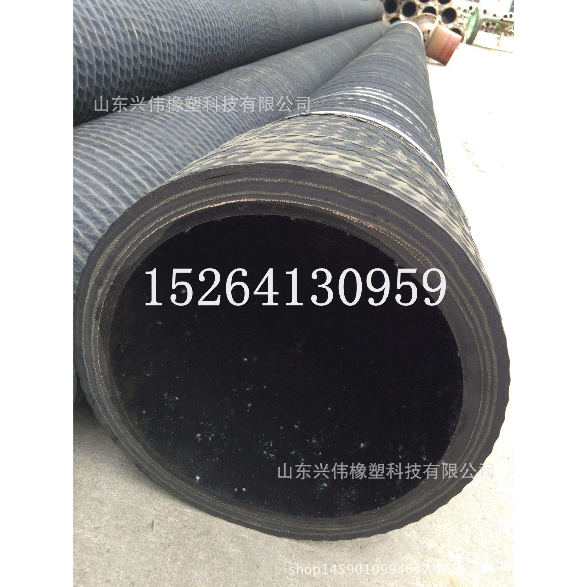8寸埋吸管 钢丝橡胶管 200mm219mm吸排泥沙耐磨胶管埋线管