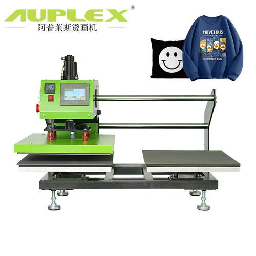 全自动双工位高压烫画机服装烫钻automatic heat press machine