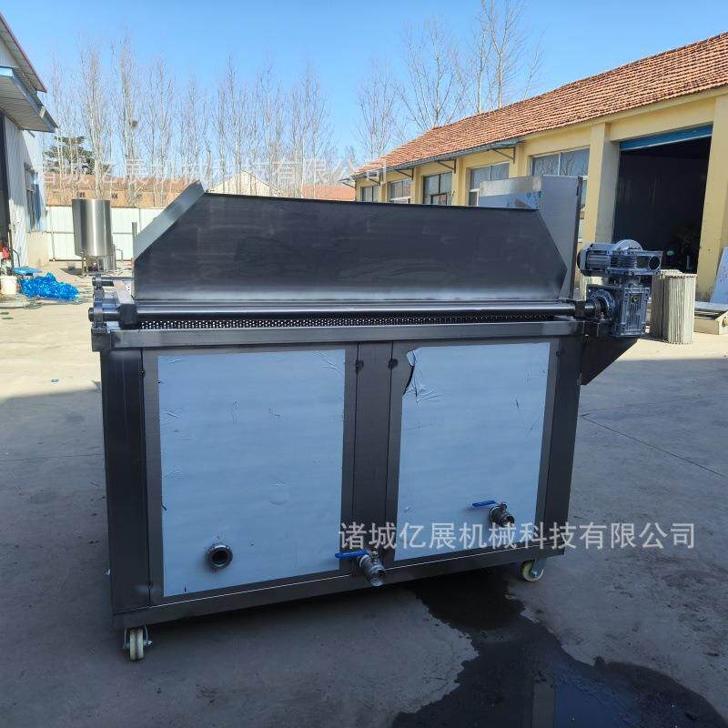 黄金蛋酥油炸机鸡爪油炸设备小麻花油炸锅控温型花生米油炸机器