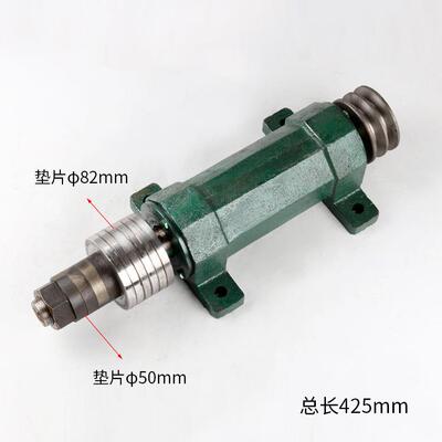 206加重型加长多片锯轴座 锯机轴100MM轴头长 正反牙多功能轴座