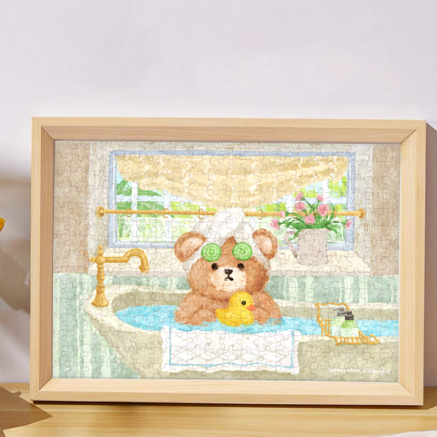 300片相框木质框桌面摆台框定制