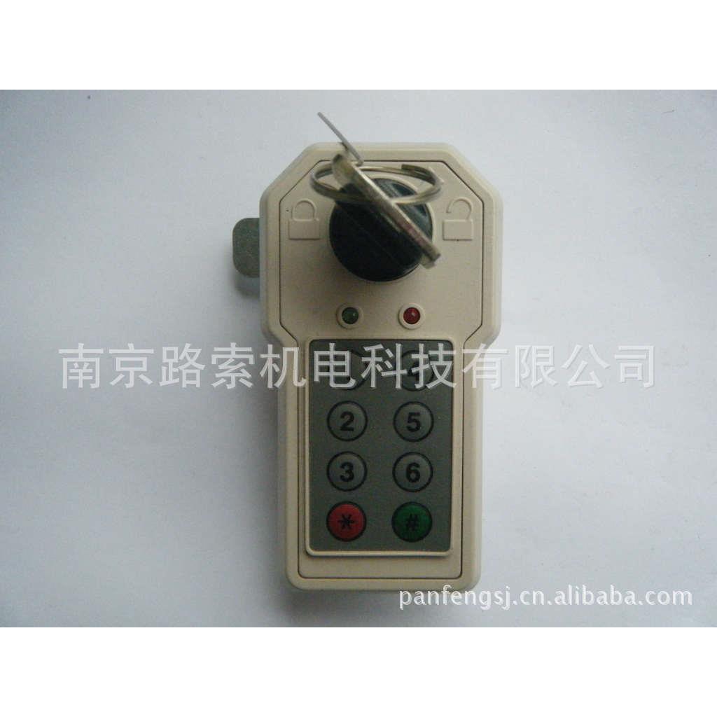 电子密码转舌锁，有机械钥匙的电子密码柜锁储物柜电子锁密码锁