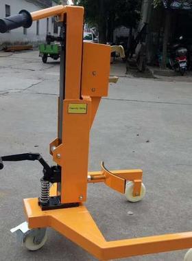 油桶推车 磅秤用350Kg手动液压油桶车 搬运油桶车 DT350A 叉车