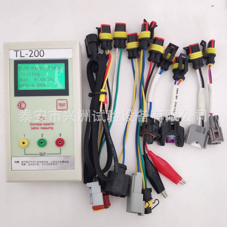 共轨喷油器电磁阀计量单元线圈电阻电感压电测试仪检测仪LC