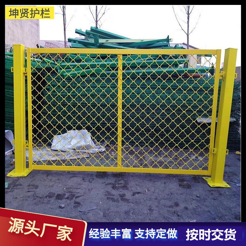 菱形美格护栏网动物植物园防护网阳台防盗窗网镀锌菱形网厂家