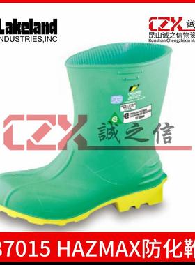 雷克兰87015HazMaxA级防化靴高筒款87012 防砸防刺耐酸碱防护靴