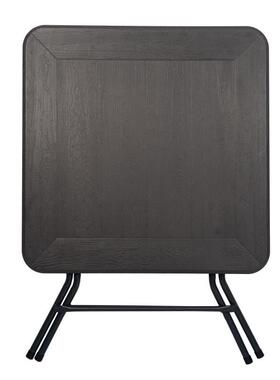 吹塑木纹方桌 80*80*74cm 休闲塑料正方形桌子 空心桌面餐桌