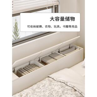 实木床尾柜卧室床边柜长条柜超窄床尾置物柜夹缝储物柜床头靠背柜