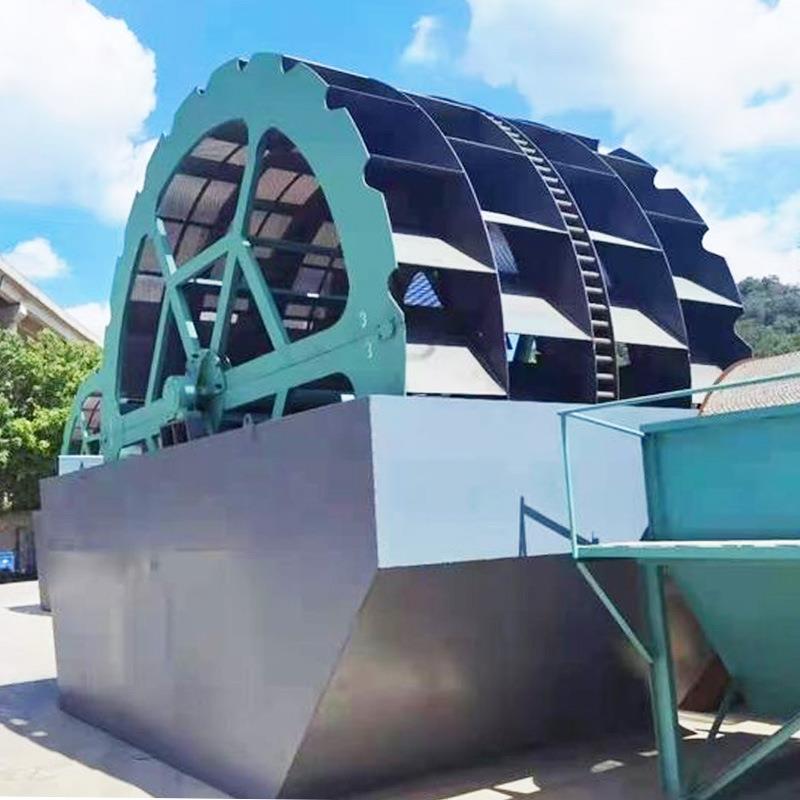 洗砂机设备全自动洗沙机小型水洗沙机器单排双排风火轮洗砂机祥盛