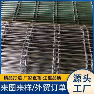 一字型网带烘焙烧烤食品网带输送带不锈钢传送带回流焊乙型网带