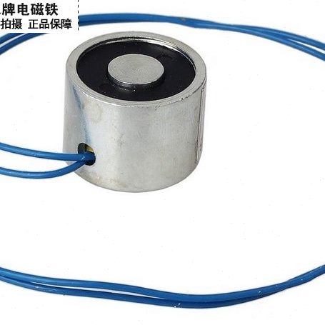 公斤DC12v- /6V 直流电磁铁1P2024v微型E吸Z附力吸盘式Y2.515